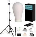 Tall Wig Tripod Stand with 23 Inch Head for Styling,Making by GOODOFFERPLACE