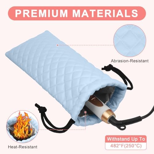 Professional Heat Resistant Hot Hair Tools Organizer Cover Bag - Image 3