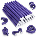 30Pcs Heatless Hair Curlers 7”x0.55“ Flexi Rods for Short Medium Long Hair by AIDUCHO