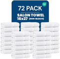 Bulk 72-Pack Professional Salon Spa & Wellness Towels, 16" x 27", White by UTOPIATOWELS