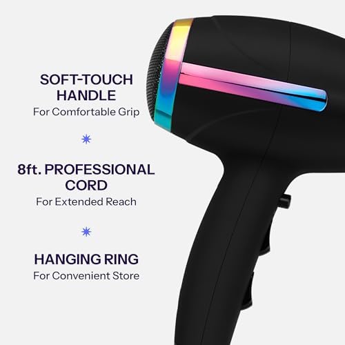 Hot Tools Professional 1875 Watt Ceramic Rainbow Salon Hair Dryer - Image 6