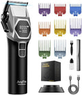 ANGFAN Cordless Hair Clippers for Men 8000RPM 5-Speed 440C Oxide Blades by ANGFAN