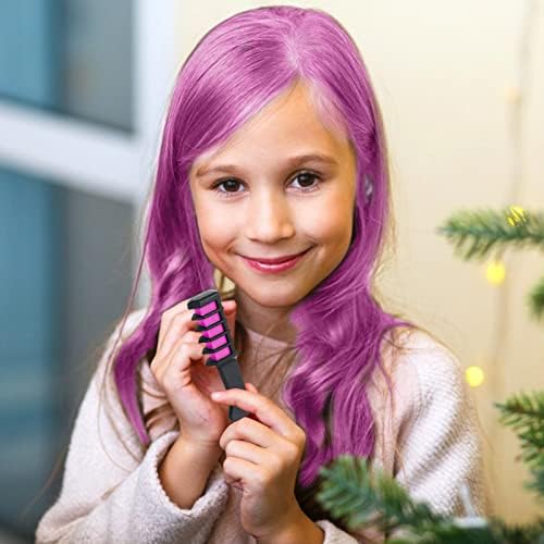Hair Chalk Comb – Temporary Dye for Kids, Washable & Fun for Parties - Image 4