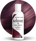 Adore Semi Permanent Hair Color, 078 Rich Amber, 4 Fl Oz by Adore