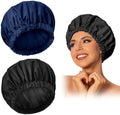 Edoneery Shower Caps for Women Reusable Waterproof, Shower Hair Cap by Edoneery