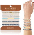 KANPRINCESS 5 Pcs Boho Hair Ties, Bracelet Hair Bands for Women Girls by KANPRINCESS