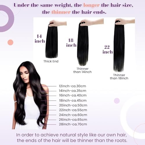 LaaVoo 135g Clip in Hair Extensions Golden Blonde - Image 5