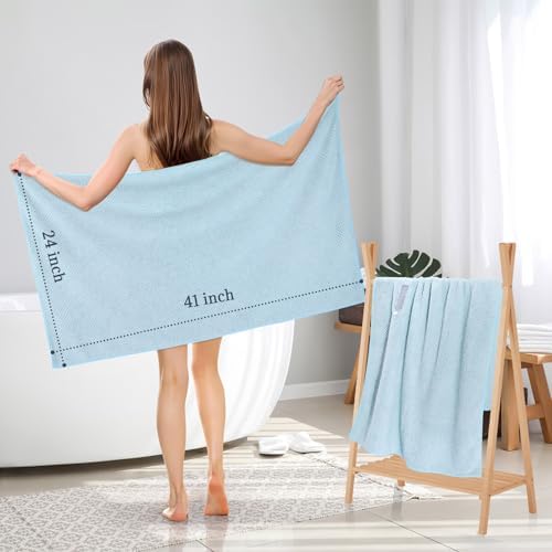 2 Pack Microfiber Hair Towel XL 41" x 24" Fast Dry, Soft, Absorbent - Image 5
