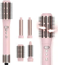 Rotating Hair Dryer Blow Brush, Multi Hot Air Styler Wrap, 105,000 RPM High-Speed Volumizing Spinning Blow Dryer Brush with Auto Curlers, Dry & Smooth & Curl & Volumize All in One by ANGILALA