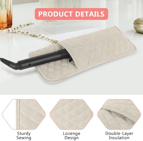 Heat Resistant Hair Tools Organizer Cover Bag(13.8" x 5.5") - Image 5