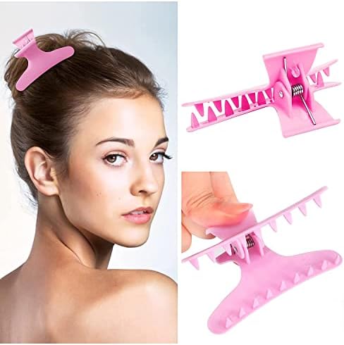 Ondder Hair Clips for Styling, Cutting, Coloring - Butterfly Claw Clamps and Pro Salon Accessories for Women and Girls - Image 4
