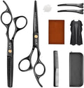ULG Hair Cutting Scissors Set, 8 PCS Professional Stainless Steel by ULG