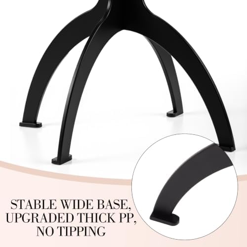 obeoby 6 Pack Updated Wig Stand, Foldable Wig Holder - Image 3