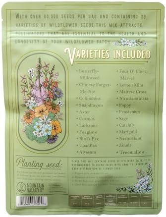 Mountain Valley Seed Co Wildflower Seeds Bulk, 2 Oz. 80,000+ Seeds - Image 3