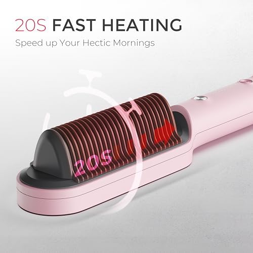 TYMO Hair Straightener Brush, Hot Comb Hair Straighteners for Women - Image 3