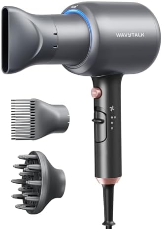 Wavytalk Blown Away Ionic Hair Dryer with Diffuser for Curly Hair by wavytalk-HairTalks