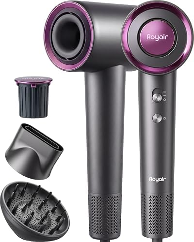 Hair Dryer, Professional High-Speed Ionic Blow Dryer with Diffuser, 1200W by Unknown