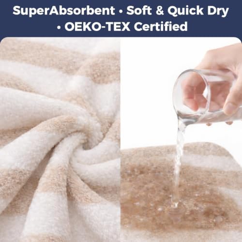 Oversized Bath Towel Wrap for Women with Plus Size Hair Dry Towel Set - Image 5
