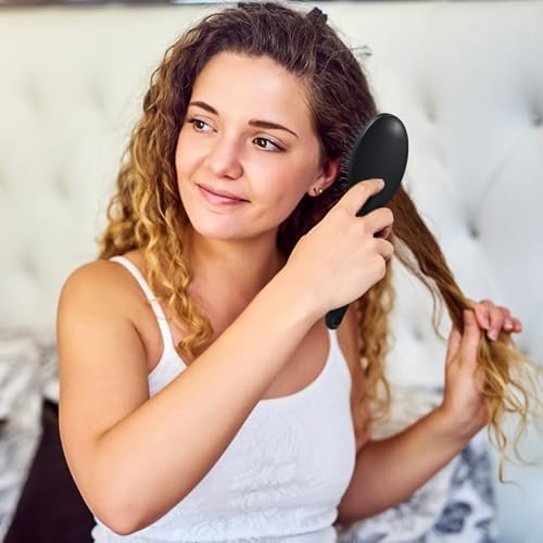 6 Pieces Detangling Styling Comb Set for Women and Men - For Straight, Curly, and All Hair Types - Image 3