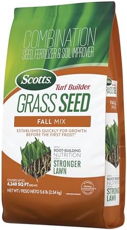 Scotts Turf Builder Grass Seed Fall Mix, 5.6 lb (Pack of 4) - Image 3