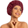 Edoneery Shower Caps for Women Reusable Waterproof, Shower Hair Cap by Edoneery