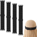 6pcs Adjustable Wig Strap to Secure Black Elastic Bands by Unknown