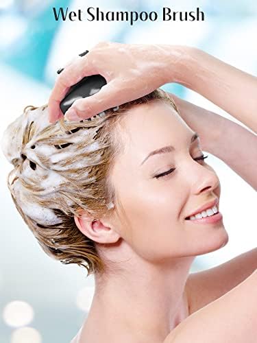 HEETA Silicone Scalp Massager Hair Scrubber Shampoo Brush for Hair Growth - Image 6