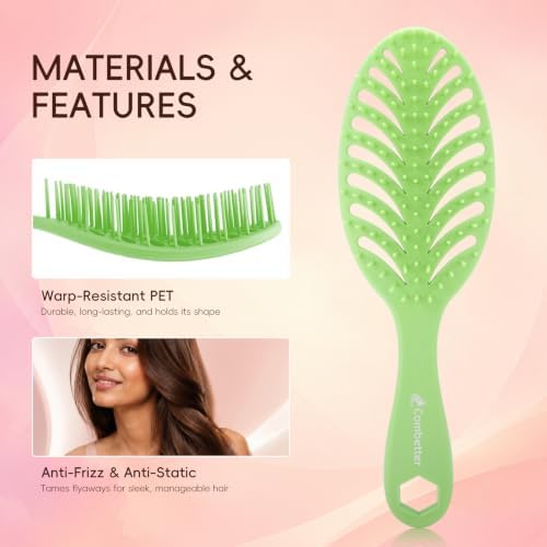 Vented Detangler Hair Brush – Fast Blow Drying, All Hair Types - Image 3