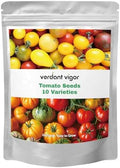 1,500+ Tomato Seeds, 10 Varieties Salad Tomato Seeds Garden Kit by VerdantVigor