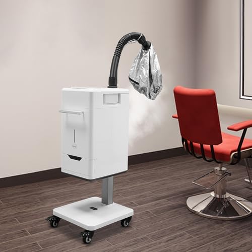 Professional Nano Hair Steamer and Hair Color Processor, Smart Touch Control Anion Hair Repair and Hair Care Instrument for Low-Temperature Perm, Steam Dyeing, Salon Spa Steam Hair Care with Caps 500W - Image 4