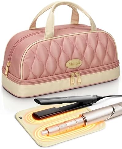 Mancro Carrying Case for Shark FlexStyle, Quilted Hair Tools Travel Bag by Mancro