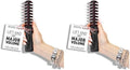 Cricket Static Free Volumizer Hair Brush - Blow Drying, Styling, and Detangling All Hair Types, Long, Short, Thick, Thin, Curly, Straight, and Wavy (Pack of 2) by CricketCompany