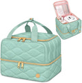 YOREPEK Nail Bag Organizer Case for 42+ Bottles & Nail Supplies, Green by YOREPEK