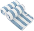 KinHwa Blue Bathroom Hand Towels, Microfiber, 16x30 Inch, 2 Pack by KinHwa