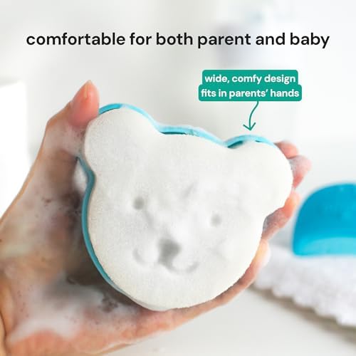 oogiebear Cradle Cap Brush Kit for Babies, 3 Piece Gentle Scalp Care Set - Image 5