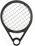 Twist It Up Comb (Bond Black) - Alternative for Hair Sponges, Creates Curls and Twists for Black Men, Tennis Racket Design by TwistItUp