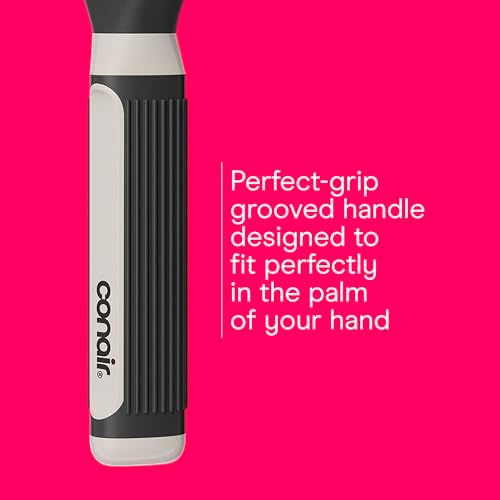 Conair Salon Results 6-Piece Hairbrush Set - Travel Hair Brush - Hairbrushes for All Hair Types - curly hair brush - hairbrush - detangler brush - 3 Travel size + 3 Full-size Brushes, Black - Image 5