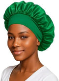 Satin Bonnet – Sleep Bonnet for Women and Men Curly Hair, Braids, and Natural Hairstyles (1pck) by EssentialAura