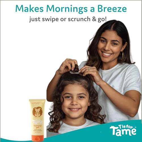 T is for Tame Kids Hair Taming Gel for Soft, Natural Style & Hold - Image 6
