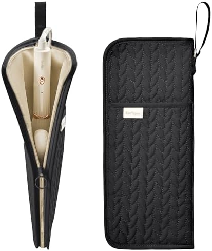 KarSyon Hair Tools Organizer Travel Case Hot Tool Heat Resistant Mat 2 in 1 by KarSyon