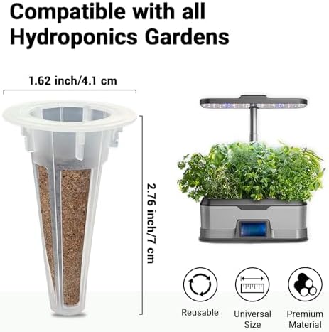 Assorted Seed Pods for All Hydroponics Growing Systems, 8 Pods with 600+ Seeds of Romaine, Basil, Cherry Tomato, Cucumber, Cayenne Pepper and Lavender - Image 6