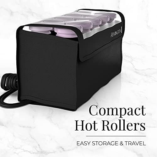 Remington Compact Ceramic Hot Rollers, Hair Roller Set, 10 Count (Pack of 2) - Image 3