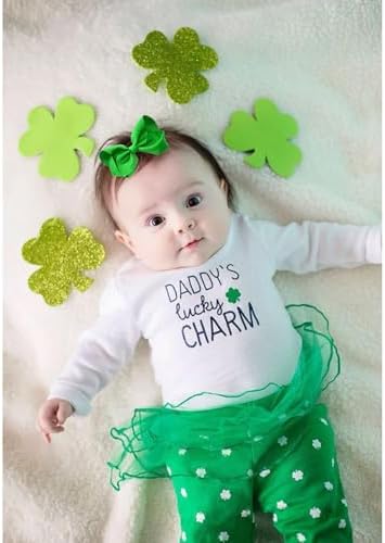 7Pcs St. Patrick's Day Hair Bows Clips for Girls Hair Accessories Toddler Bows for Girls Kids(Green) - Image 5