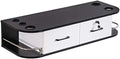 BarberPub Wall Mount Styling Station with Lockable Drawer(Black&White) by BarberPub