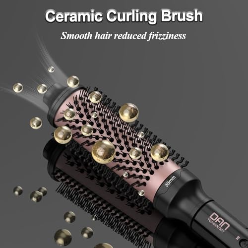 DAN Thermal Brush,Heated Round brush, 1.5 Inch Ceramic Curling Brush - Image 5