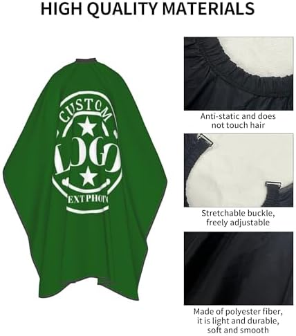 Custom Barber Cape Customized Haircut Capes Logo Text Photo Salon Hairdressing Apron for Home and Barbershop - Image 6
