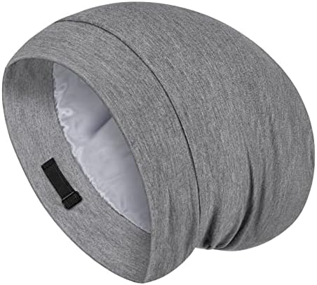 Fittia Satin Lined Sleep Bonnet, Adjustable Non-Slip Cap For Locs, Medium by FITTIA
