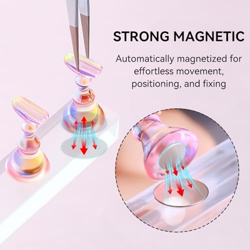 Makartt Nail Stand Kit: Magnetic Nail Holder for Press-On Nail Art Painting - Image 3