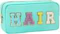 DYSHAYEN Small Cosmetic Bag, Mint Hair by DYSHAYEN