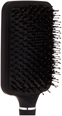 Goody Detangle It Paddle Brush, Black, Custom Style Detangler with Nylon & Boar Bristles, Use as a Detangling or Styling Brush to Tackle Tangles & Knots, For Thick Hair (Pack of 2) - Image 5